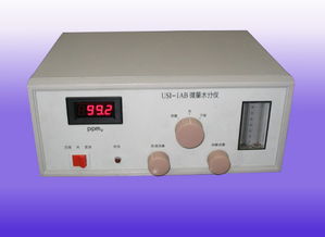 精准掌握微量水分 USI 1AB微量水分仪的技术优势与应用解析